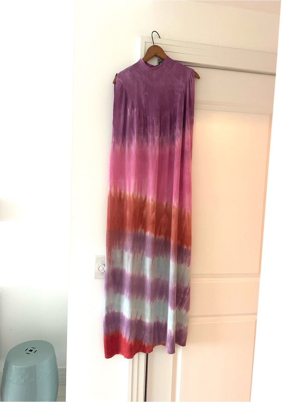Zara Sleeveless Tie-Dye Maxi Dress - Picture 5 of 14